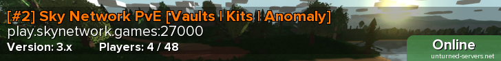 [#2] Sky Network PvE [Vaults | Kits | Anomaly]