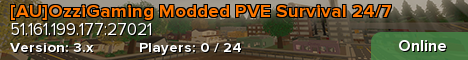 [AU]OzziGaming Modded PVE Survival 24/7