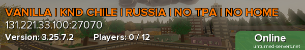 VANILLA | KND CHILE | RUSSIA | NO TPA | NO HOME