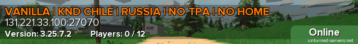 VANILLA | KND CHILE | RUSSIA | NO TPA | NO HOME