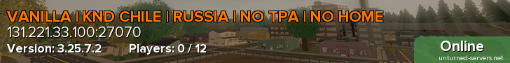 VANILLA | KND CHILE | RUSSIA | NO TPA | NO HOME