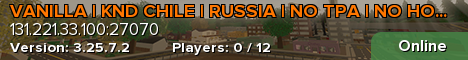 VANILLA | KND CHILE | RUSSIA | NO TPA | NO HOME