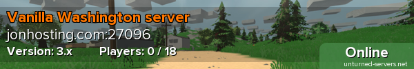 Vanilla Washington server