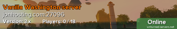 Vanilla Washington server
