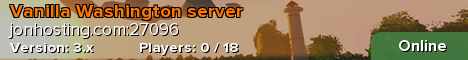 Vanilla Washington server