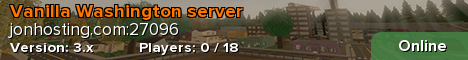 Vanilla Washington server
