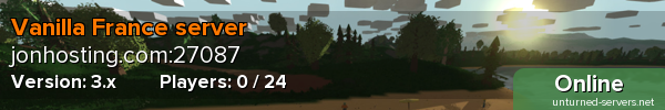 Vanilla France server