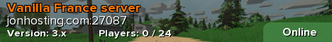 Vanilla France server