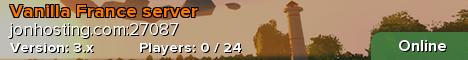 Vanilla France server