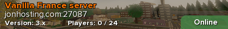 Vanilla France server