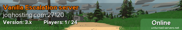 Vanilla Escalation server