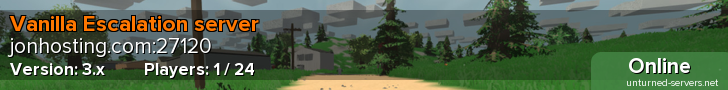 Vanilla Escalation server