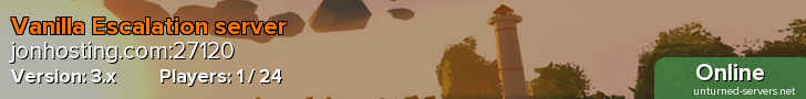 Vanilla Escalation server