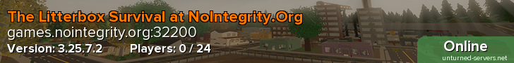The Litterbox Survival at NoIntegrity.Org