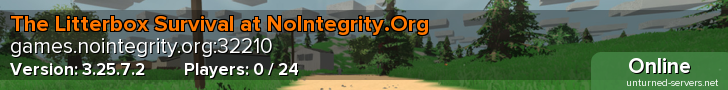 The Litterbox Survival at NoIntegrity.Org