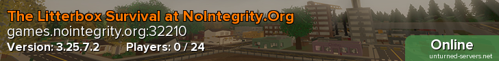 The Litterbox Survival at NoIntegrity.Org