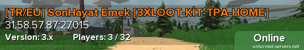 [TR/EU] SonHayat Emek [3XLOOT-KİT-TPA-HOME]