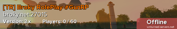 [TR] Broky RolePlay #GunRP