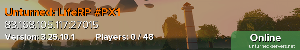 Unturned: LifeRP #PX1
