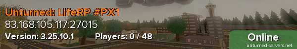 Unturned: LifeRP #PX1
