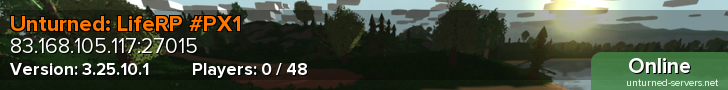 Unturned: LifeRP #PX1