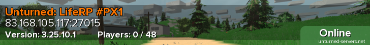 Unturned: LifeRP #PX1