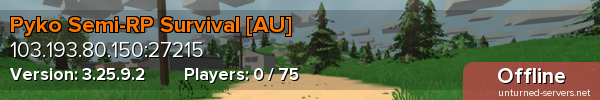 Pyko Semi-RP Survival [AU]