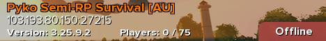 Pyko Semi-RP Survival [AU]
