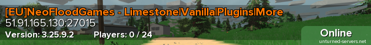 [EU]NeoFloodGames - Limestone|Vanilla|Plugins|More