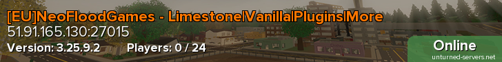[EU]NeoFloodGames - Limestone|Vanilla|Plugins|More