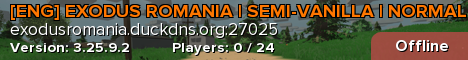 [ENG] EXODUS ROMANIA | SEMI-VANILLA | NORMAL | #3